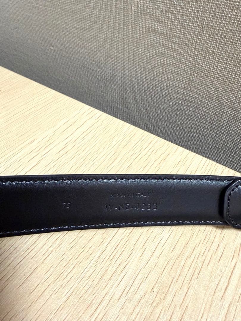 美品☆CELINE トリオンフ ベルト ブラック
