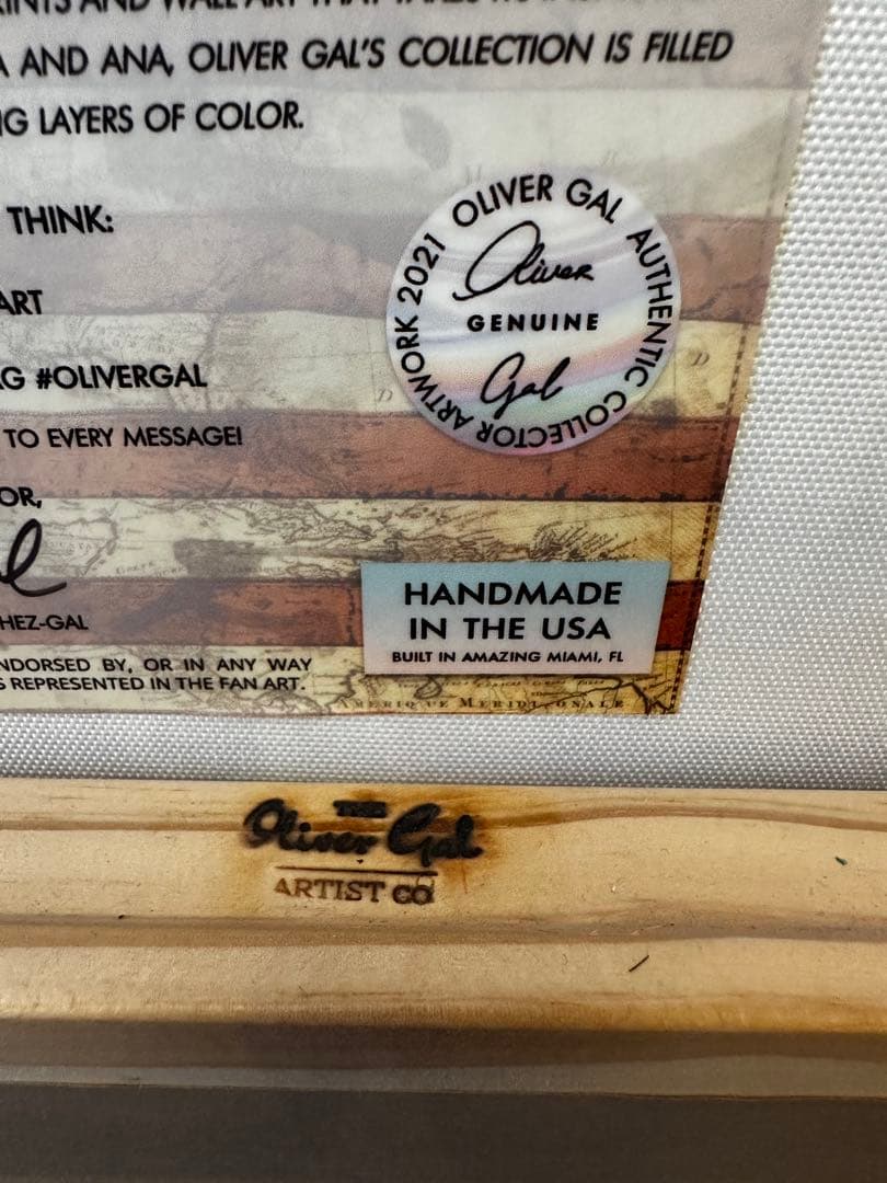 ち*む様 オリバーガル　Oliver Gal 絵画【正規品】