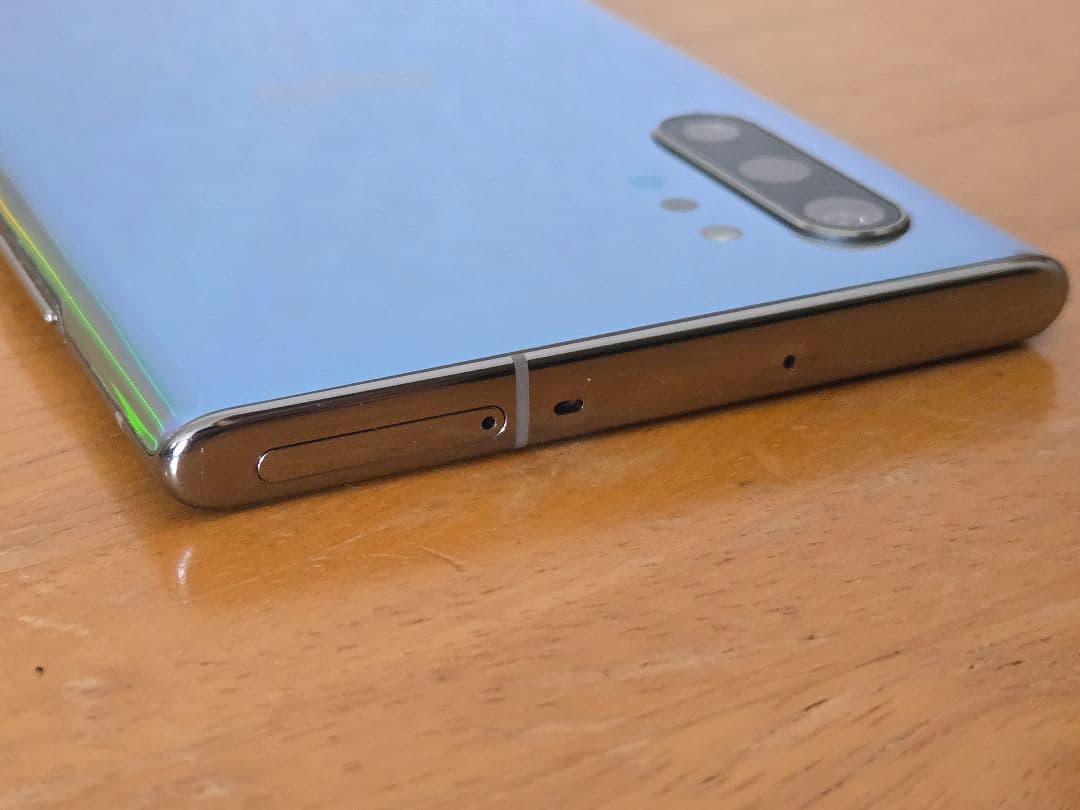 【ほぼ新品】Galaxy Note10+ au版SIMフリー オーラグロー