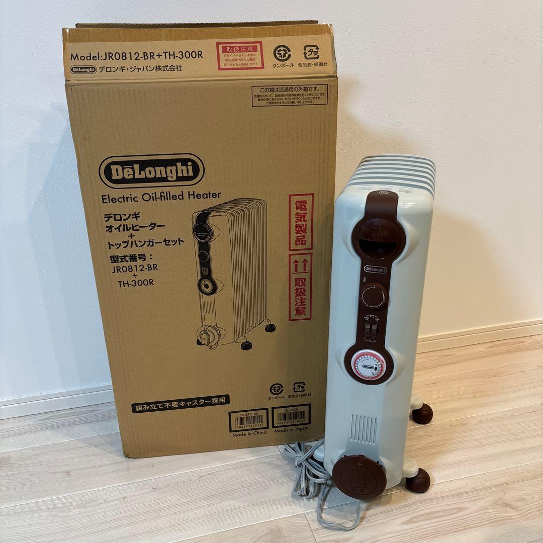 DeLonghi デロンギ オイルヒーター　JR0812