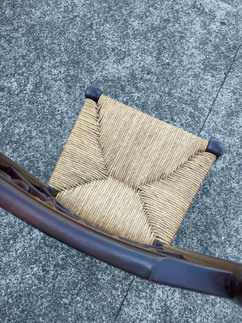 松本民芸家具 ＃38型スピンドルチェア ラッシ