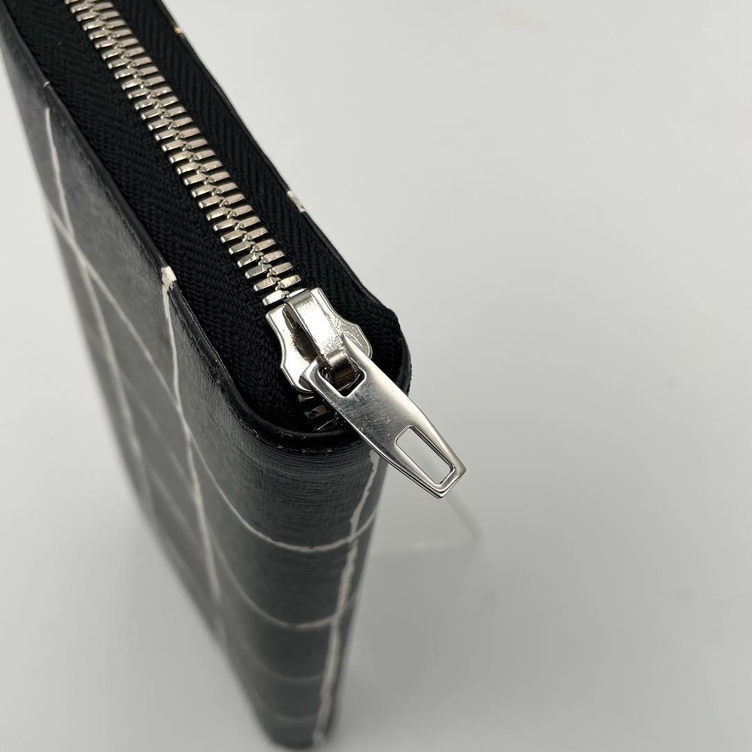 美品★BALENCIAGA ラウンドファスナー　長財布　メンズ　ブラック　黒