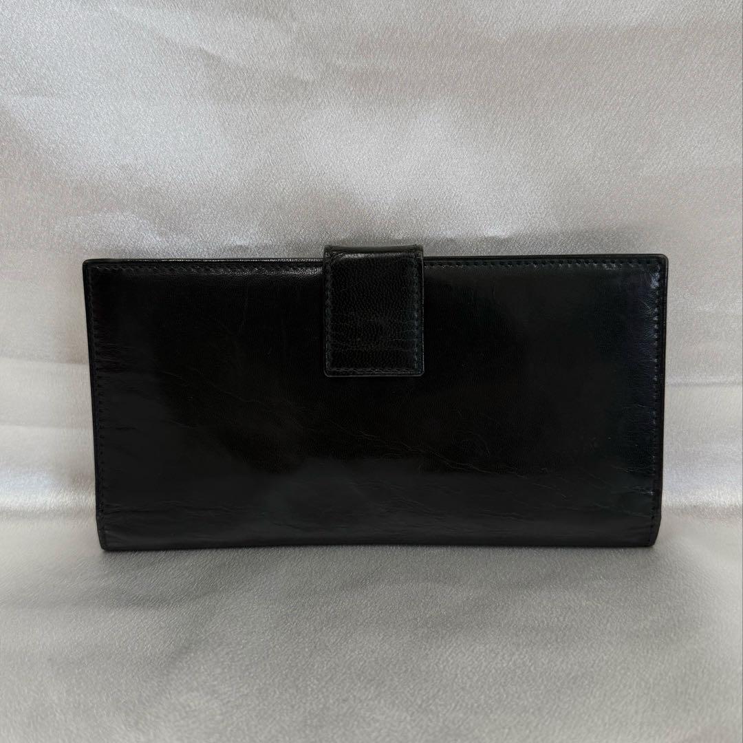 【美品】GUCCI メンズ 長財布 black