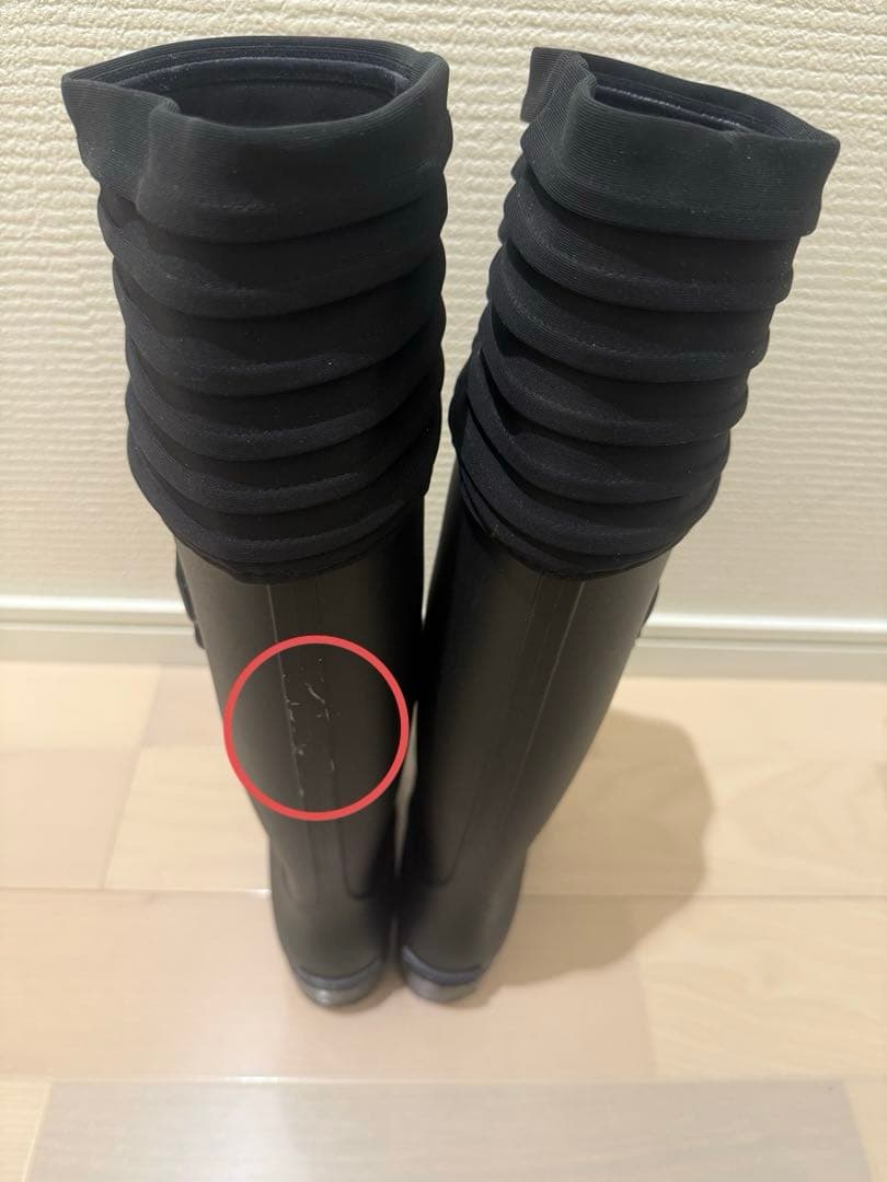 vaqutaux voyageヴァクトーヴォヤージュ レインブーツ　Mサイズ