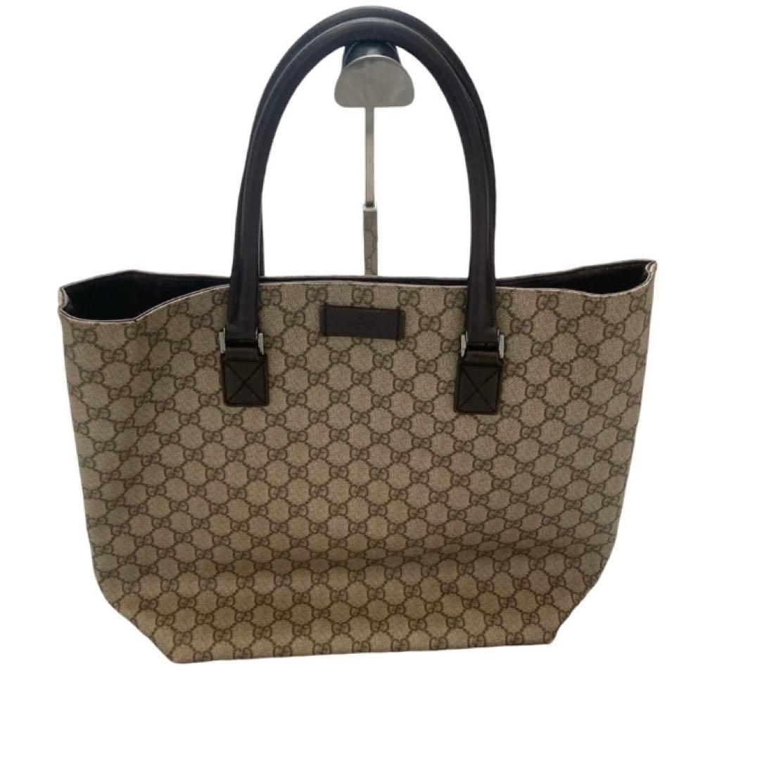 希少品 GUCCI グッチ トートバッグ A4 ハンド ビジメンズ 大容量