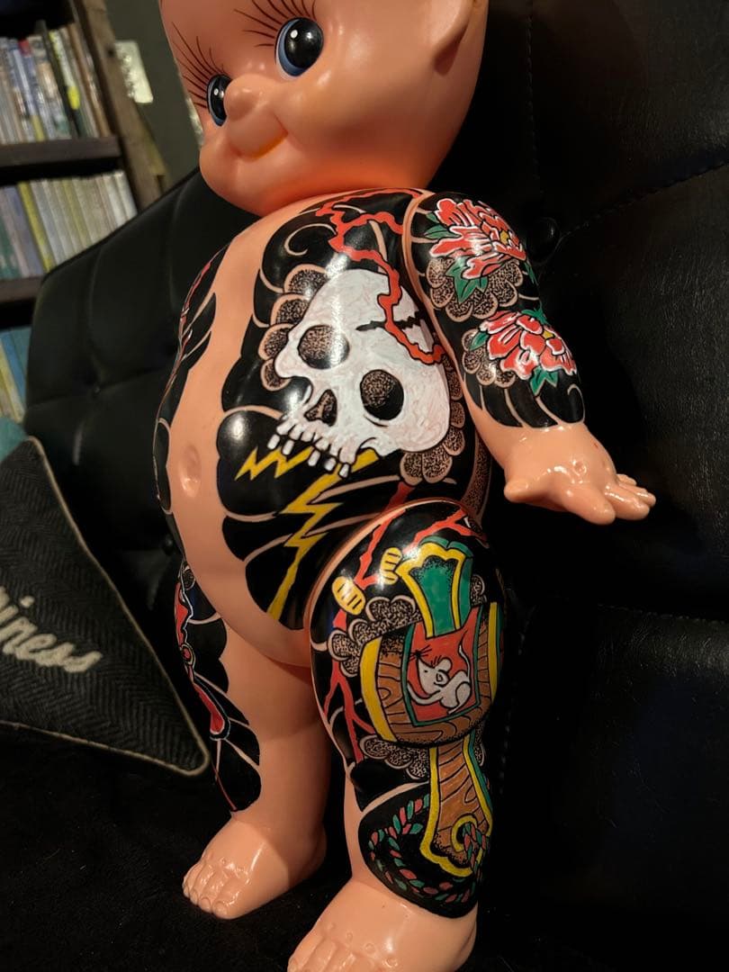 刺青キューピー　ソフビ