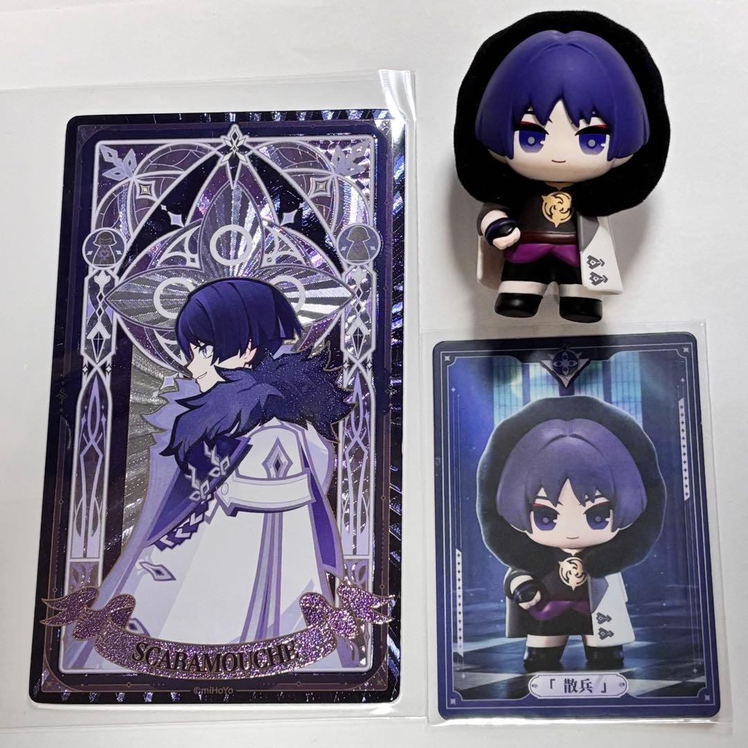 霜痕与权焰シリーズ ファデュイ 執行官 スカラマシュ/散兵　セット