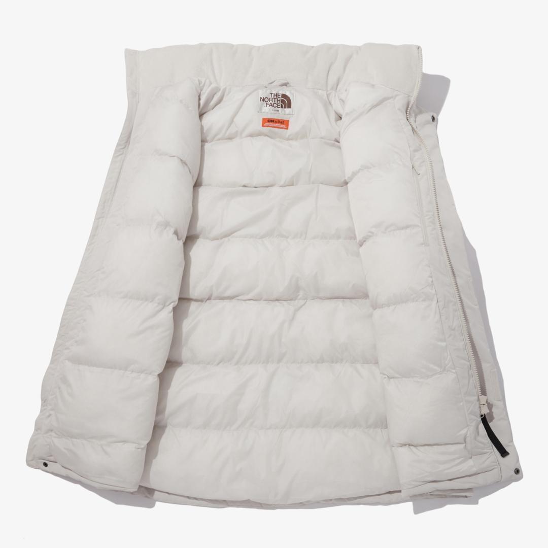 韓国　ノースフェイス M　ダウン　ジャケット　コート　新品　正規　日本未発売　L