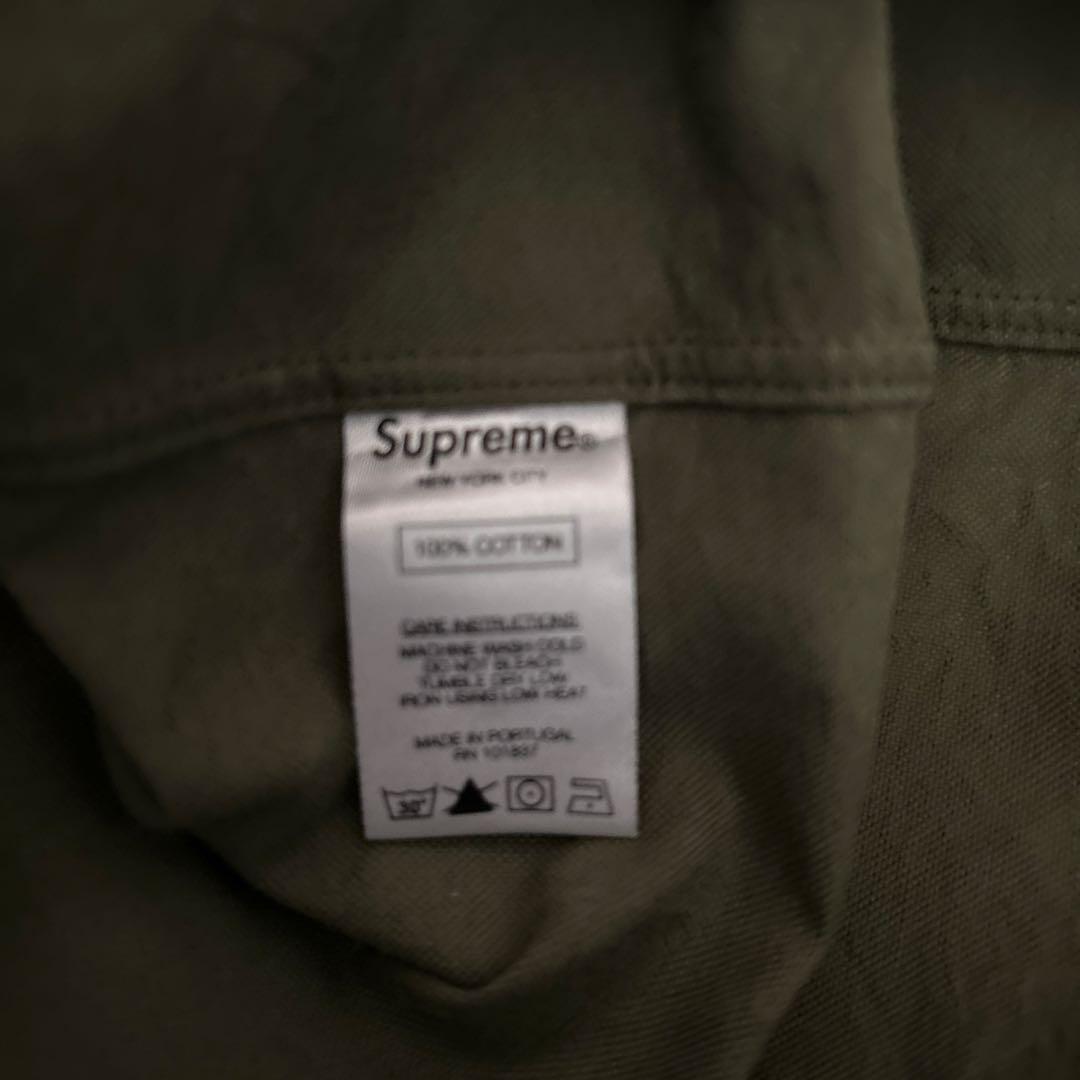 あいうえお　Supreme オックスフォードシャツ M オリーブ カーキ