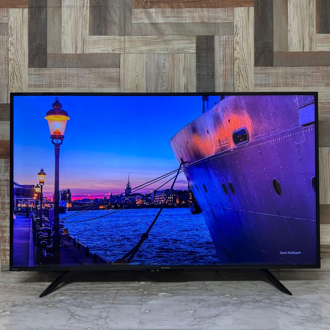 即日受渡❣️全国送料込シャープ50V型液晶 テレビ AQUOS 2番組同時録画可