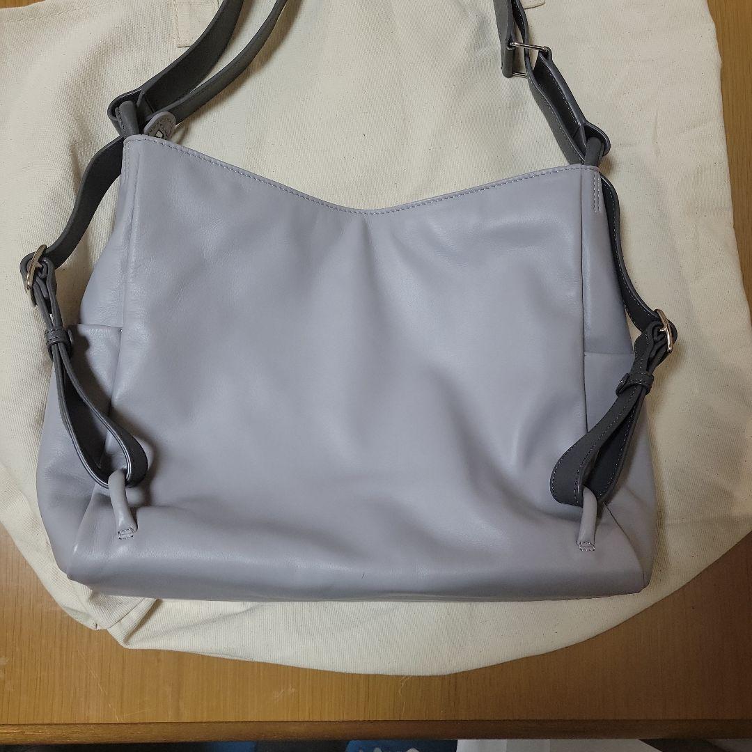 マザーハウス　3 ウェイ バッグ M スカイグレー