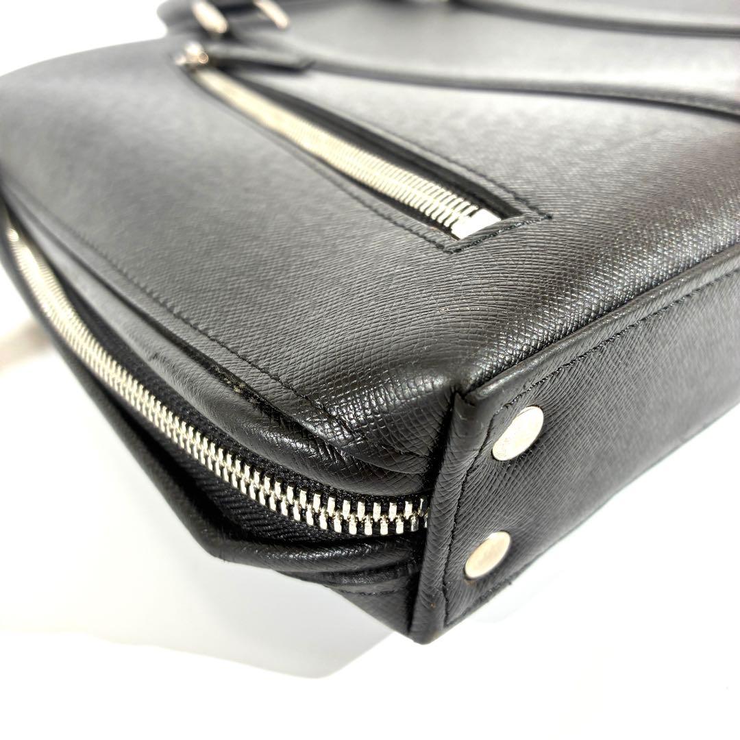 ポーター 吉田カバン アベニュー ブリーフケース ビズネスバッグ 黒 牛革