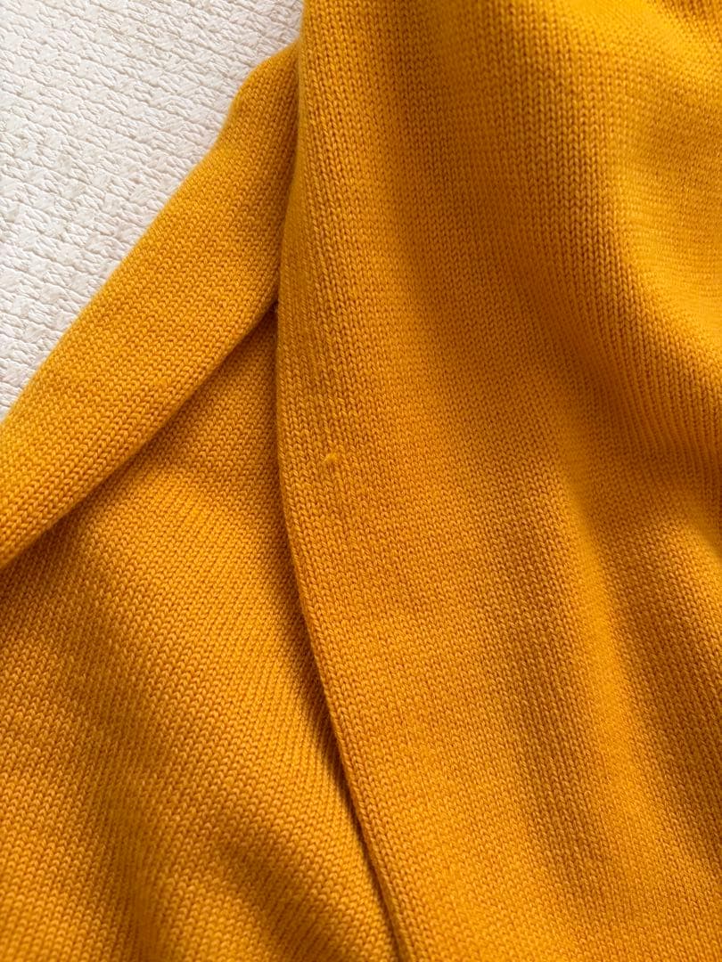 Drumohrニット セーター メリノウール　マスタード　イタリア製　48