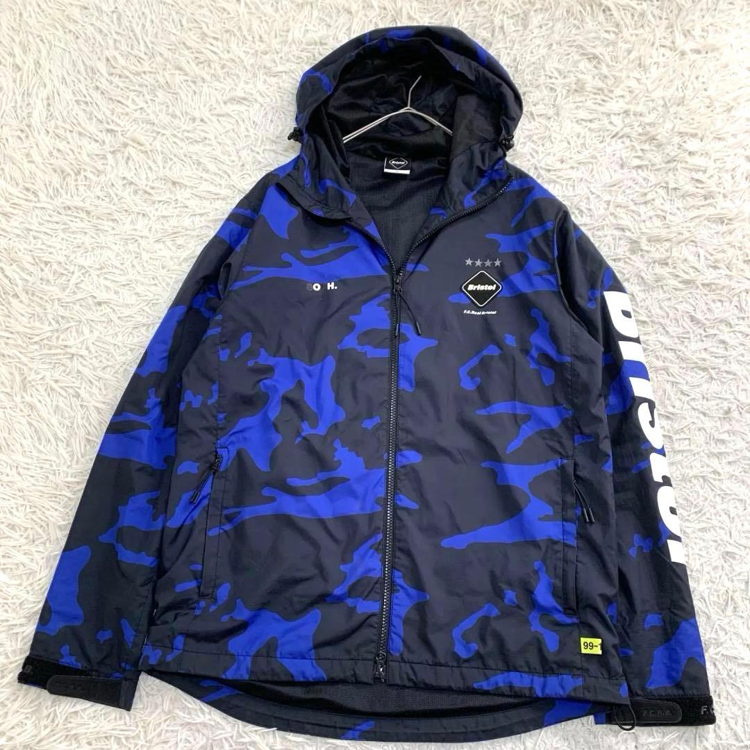 良品✨F.C.Real Bristol ナイロンジャケット パーカー カモフラ