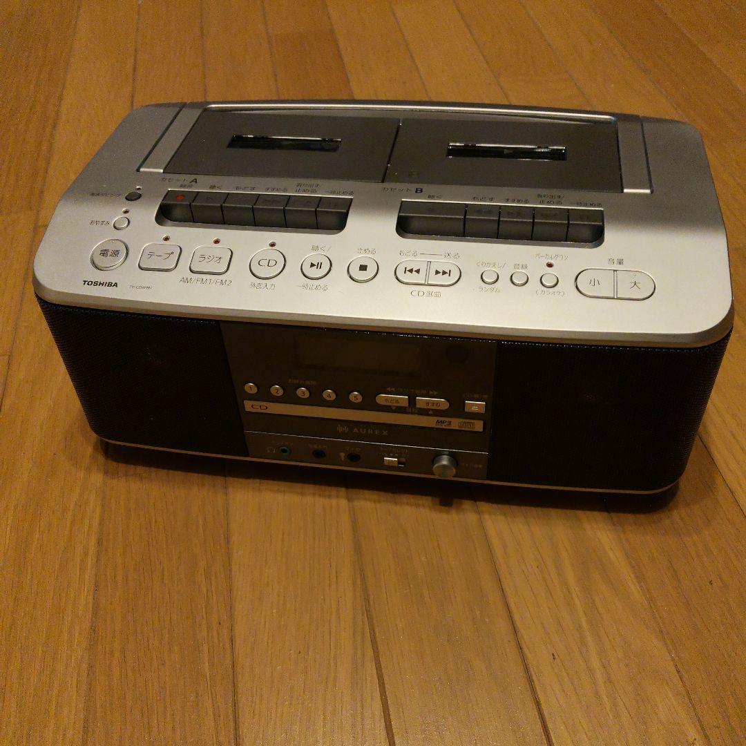 東芝　TOSHIBA TY-CDW991 CDラジカセ　Wカセット　オーディオ