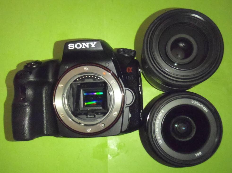 ダブルレンズ✨ SONY α65 セット 一眼レフ カメラ デジカメ