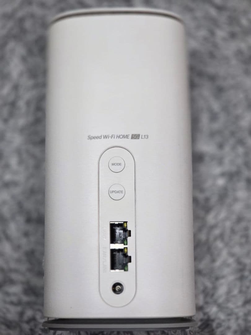 【ほぼ新品】シムフリーSpeed Wi-Fi 5G L13ホームルーター