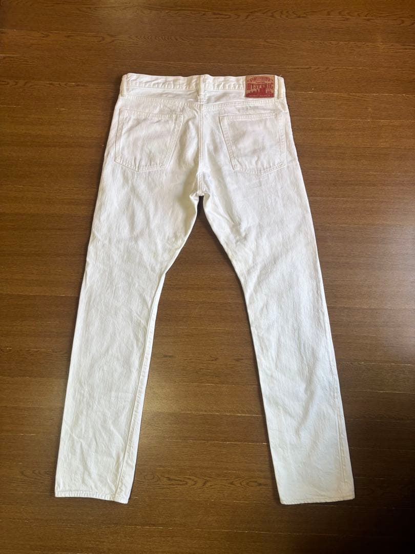 ヒステリックグラマー　ホワイトデニム　スタッズ