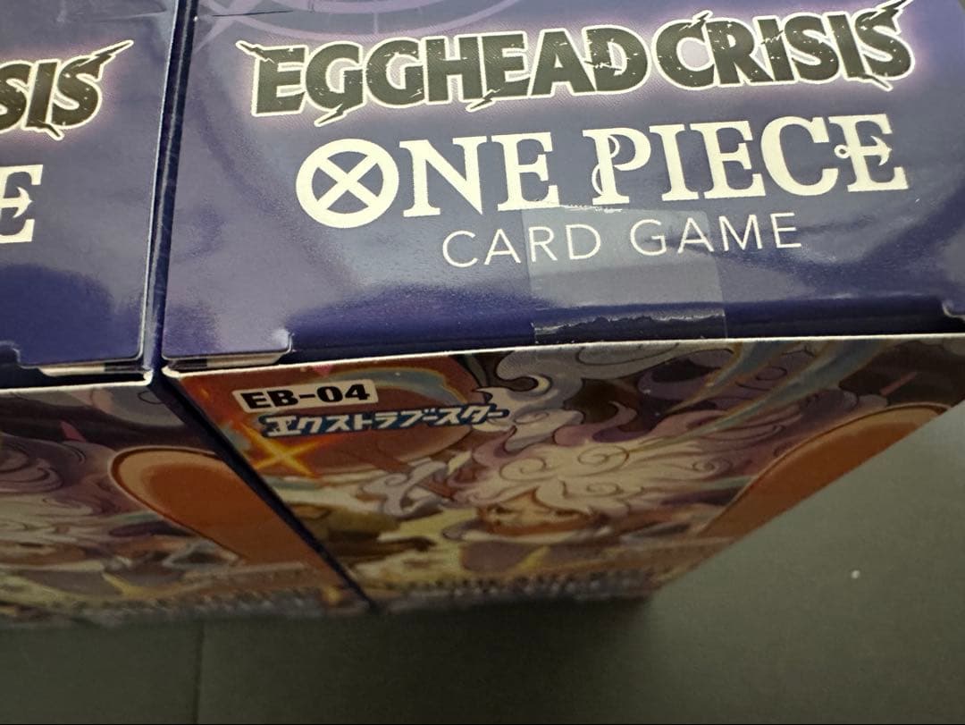ONE PIECEカード　EGGHEAD CRISIS テープ未開封3box