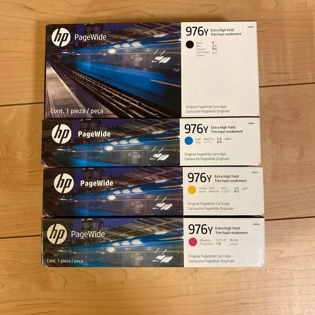 HP純正インクカートリッジ　976Y 4色セット