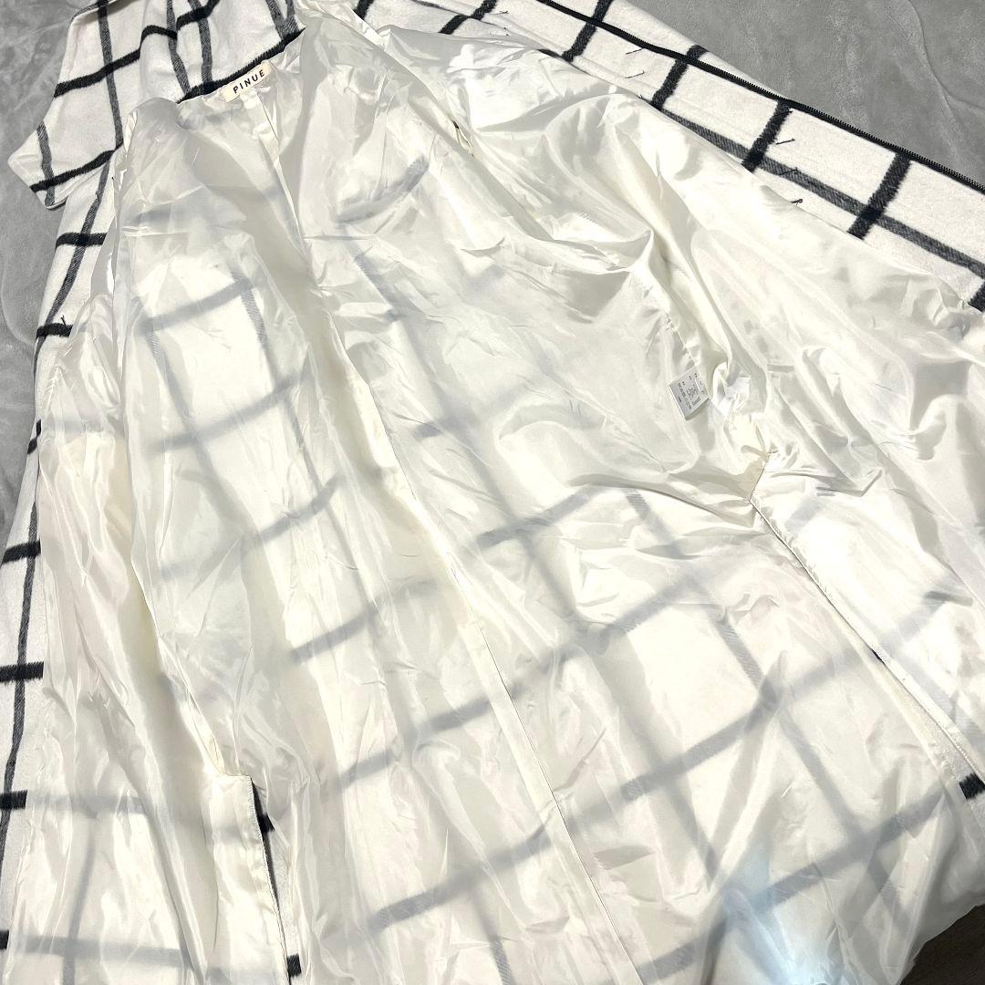【新品】【M】pinue♡ピヌエ ロングダッフルコート レディース