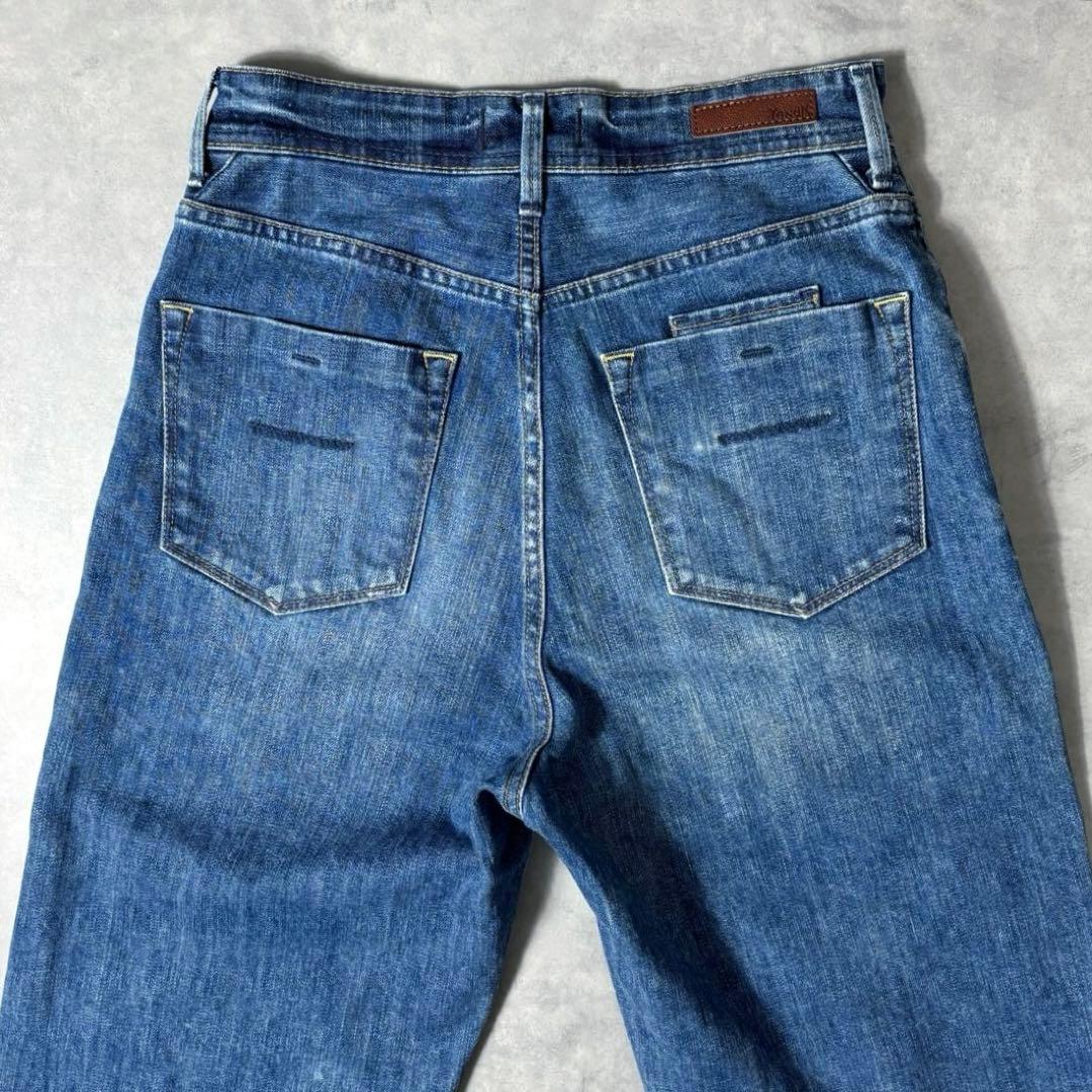 【極美品】YANUK ヤヌーク ボーイズストレート LEA サイズ25 HBL