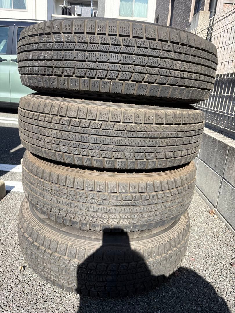 ランクル70 76 純正ホイール スタッドレス 4本