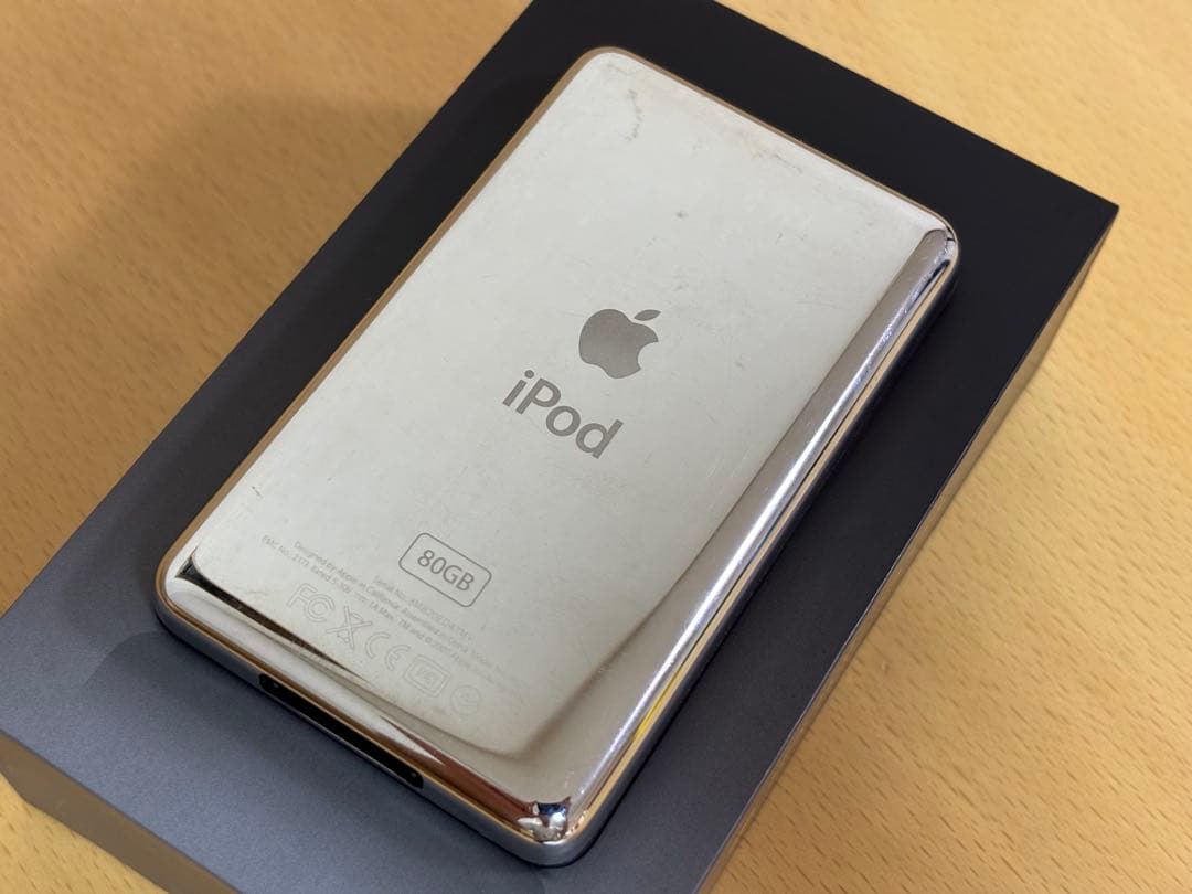 Apple iPod Classic 80GB ケーブル 箱付き！