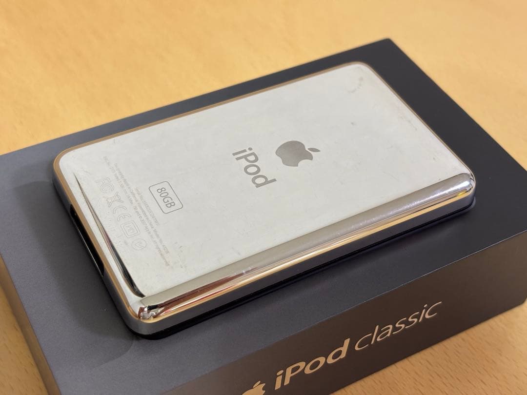 Apple iPod Classic 80GB ケーブル 箱付き！
