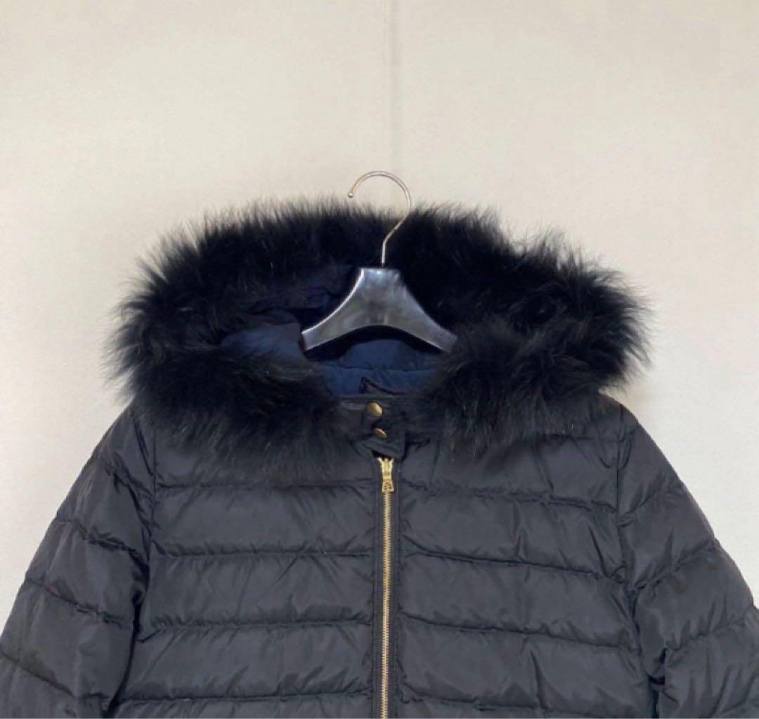 シップス リバーシブル ダウンコート 36 濃紺 ネイビー リモンタ DMW