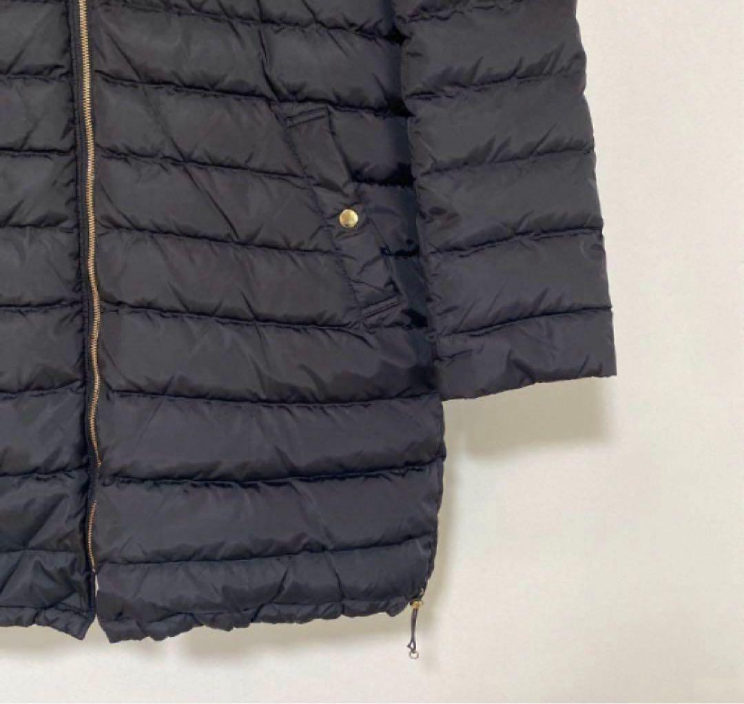 シップス リバーシブル ダウンコート 36 濃紺 ネイビー リモンタ DMW