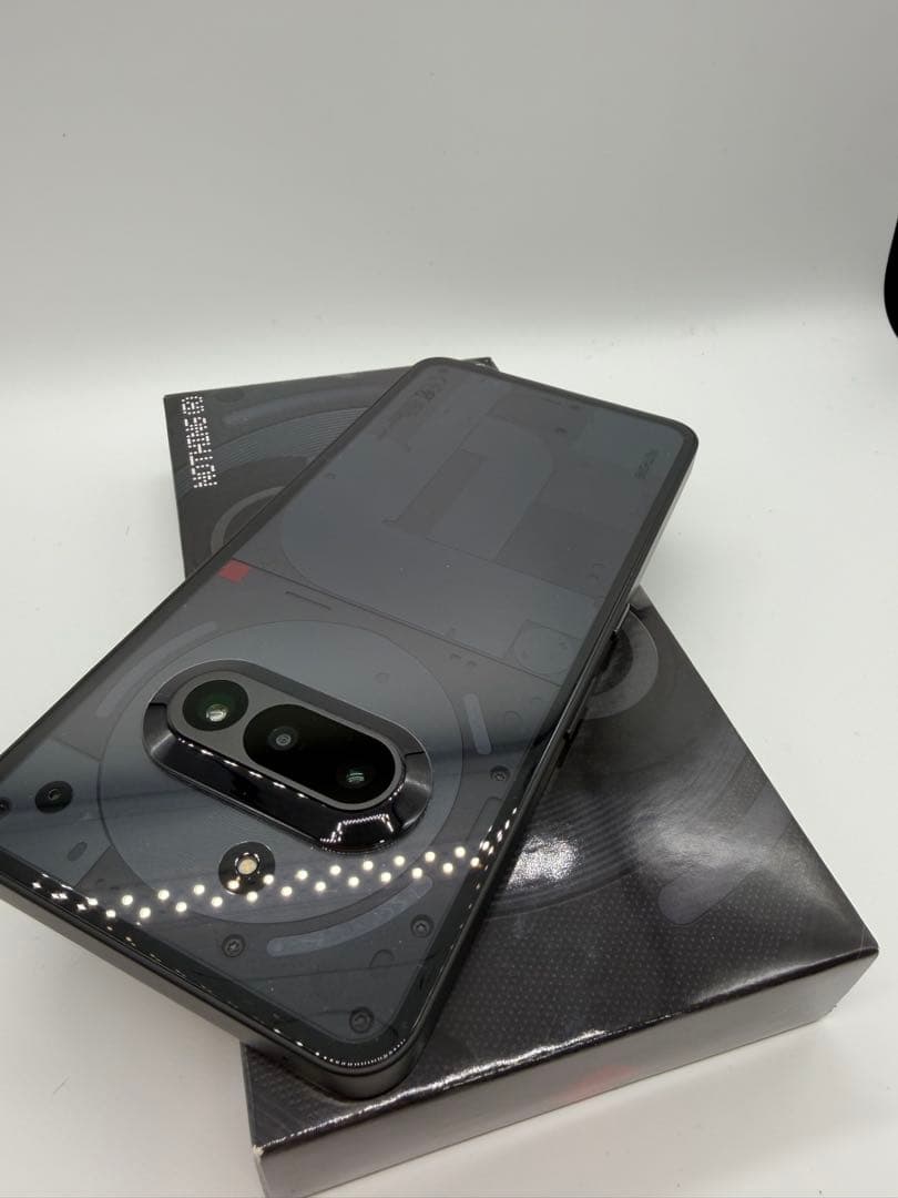 【極美品】Nothing phone 3a ブラック128GB 付属品完備！