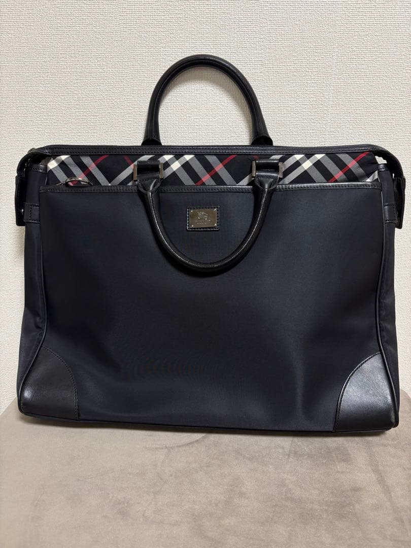 BURBERRY バーバリー ブラック ビジネスバッグ