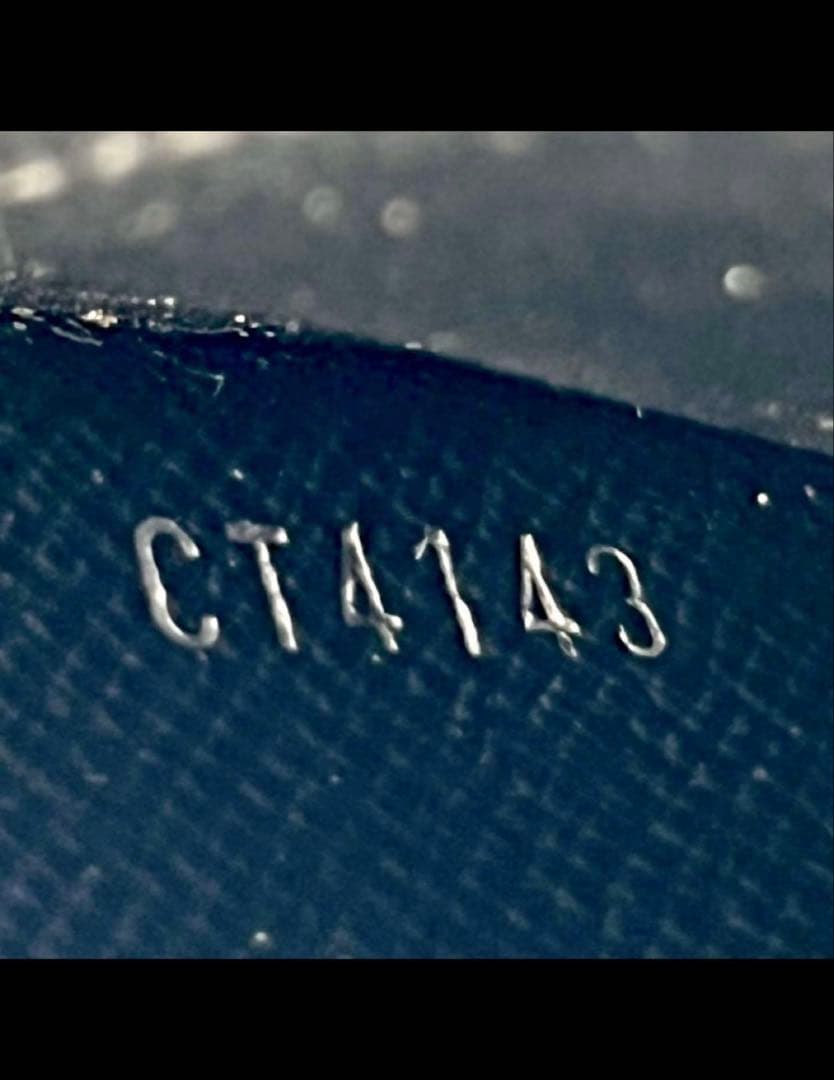 ルイヴィトン 財布 メンズ ケース ダミエ 黒 美品 N63076