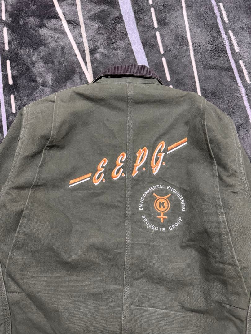 ‼️【USA製】 Vintage Carharttミシガンチョアコート Green