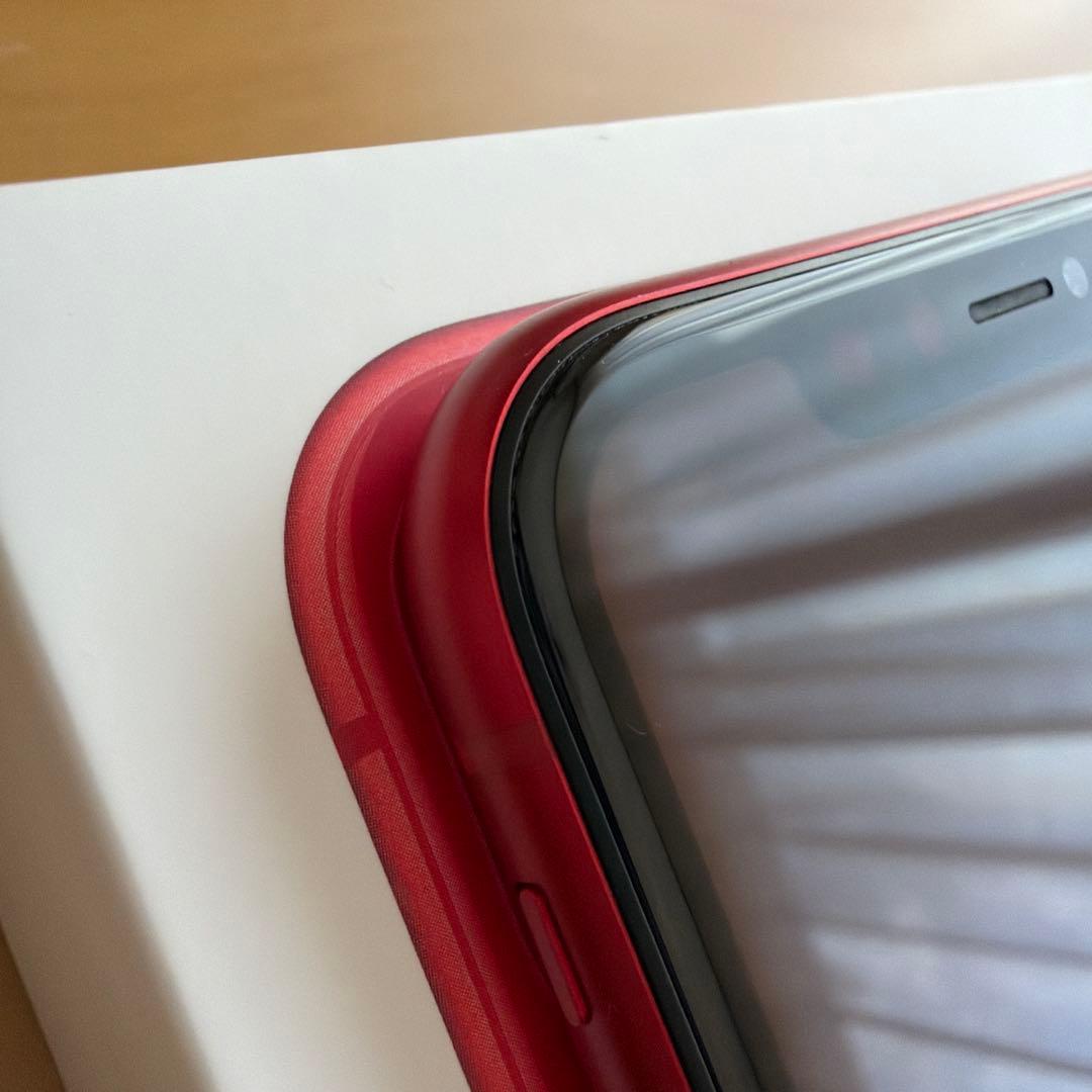 I phone XR 64GB Red ,ライトニングケーブル 送料込み