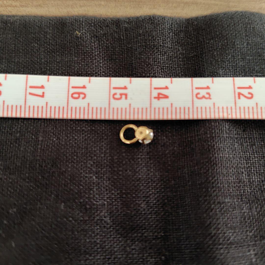 k18　ダイヤモンド　0.182カラット　ピアスチャーム