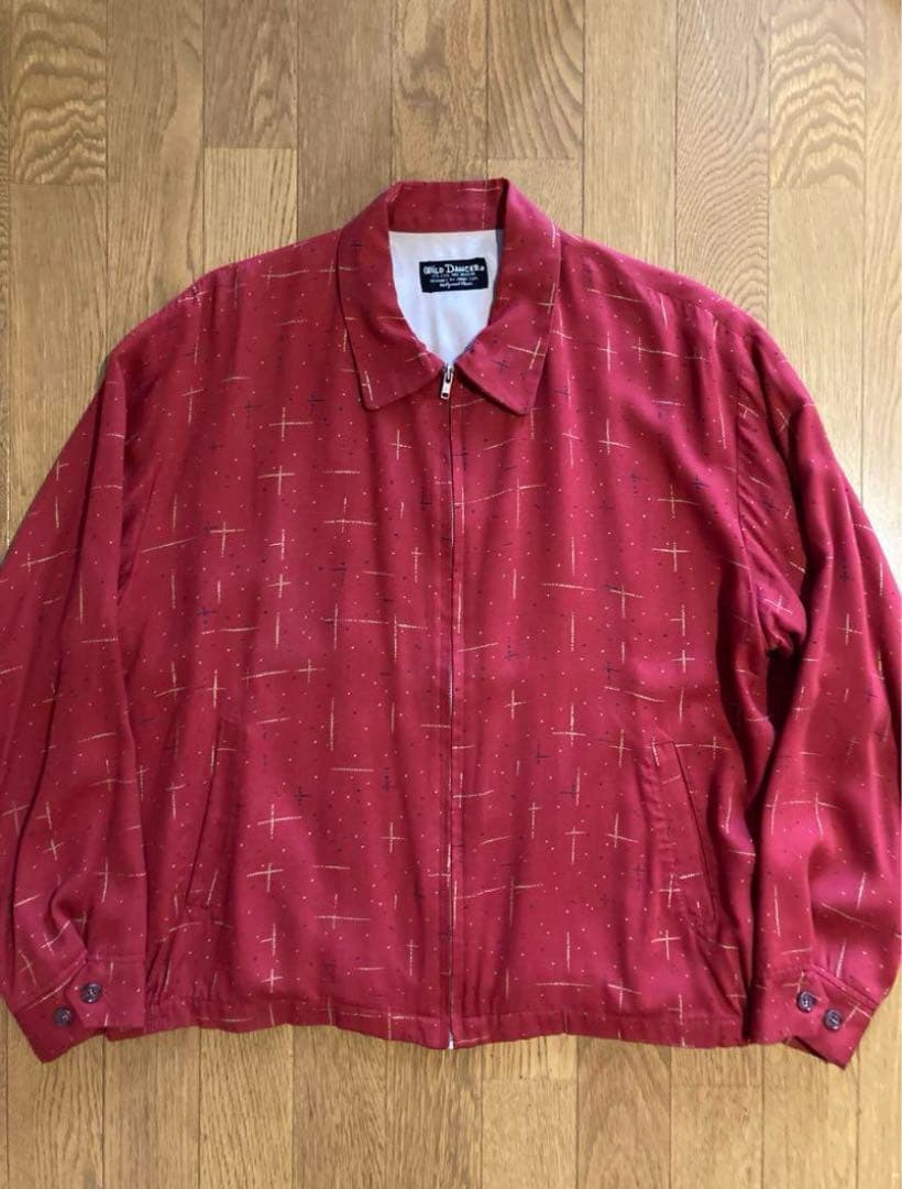 80-90s レーヨン ギャバジャン