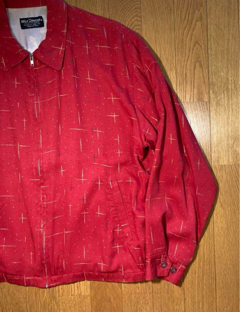 80-90s レーヨン ギャバジャン