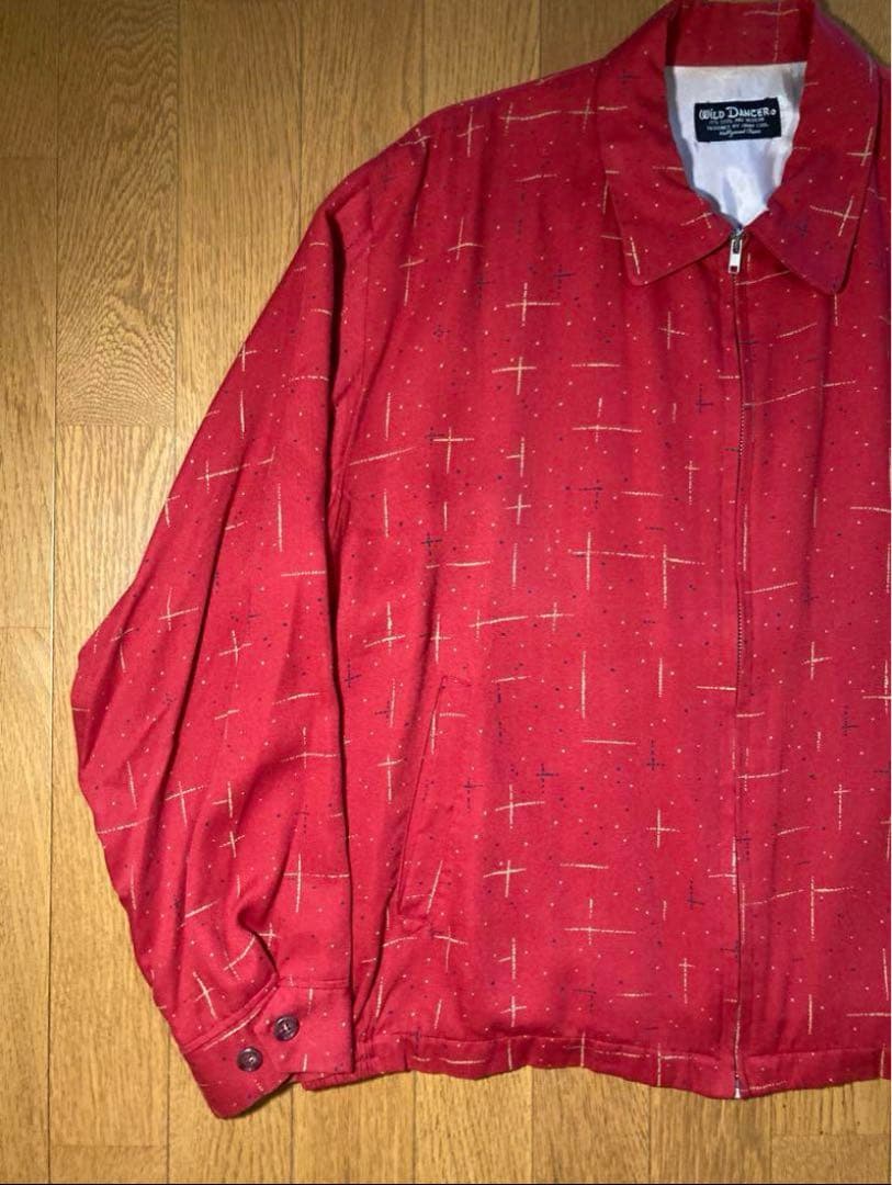 80-90s レーヨン ギャバジャン