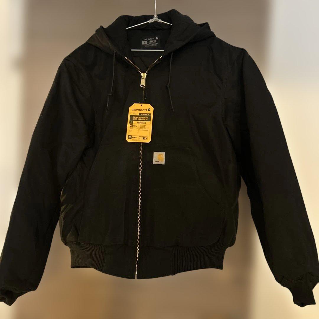 Carhartt ブラック アクティブジャケット L