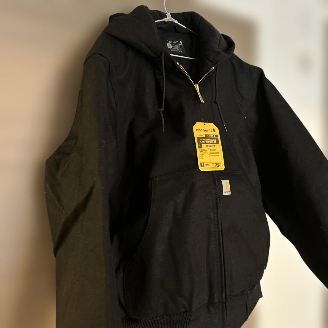 Carhartt ブラック アクティブジャケット L