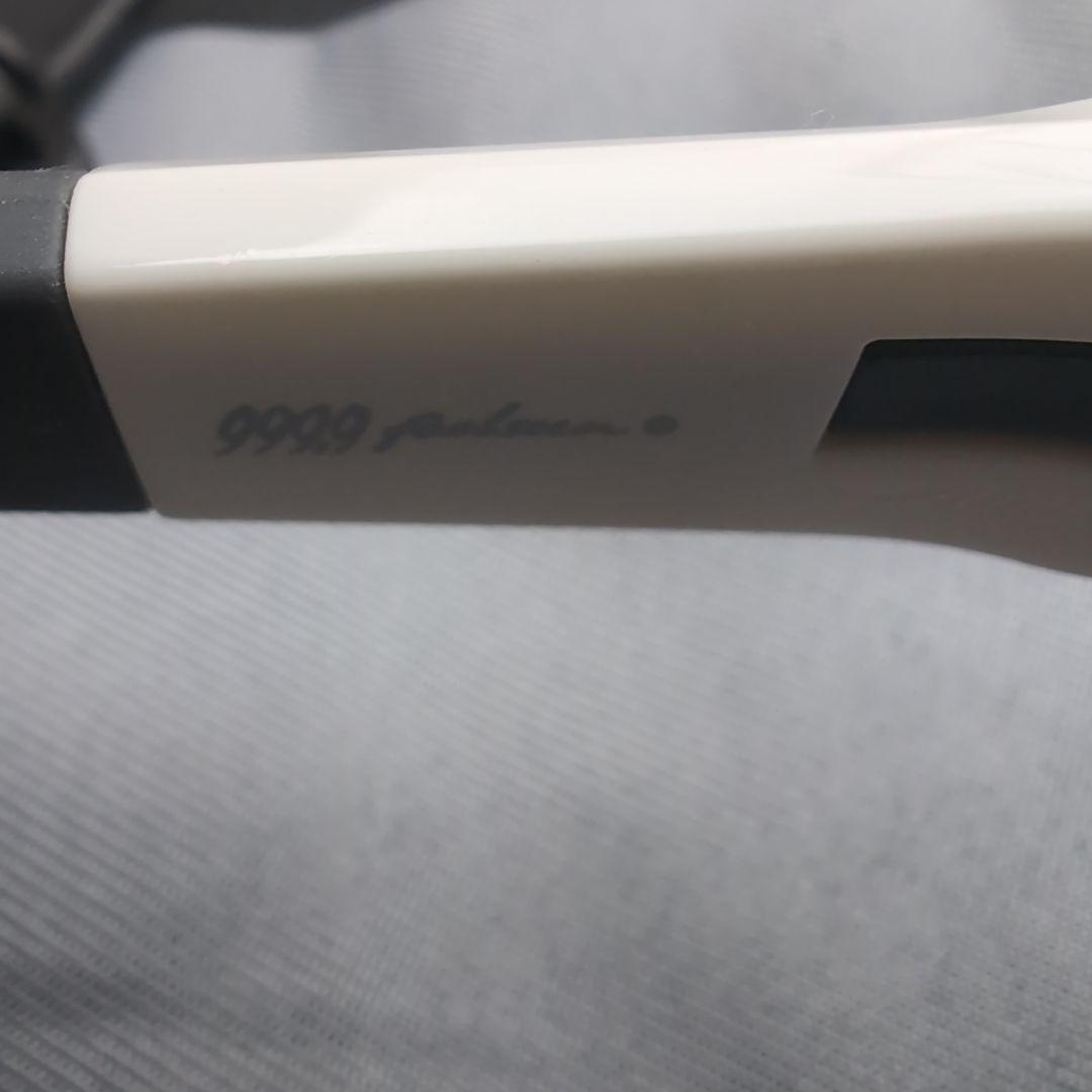 9999 platinum スポーツサングラスホワイト