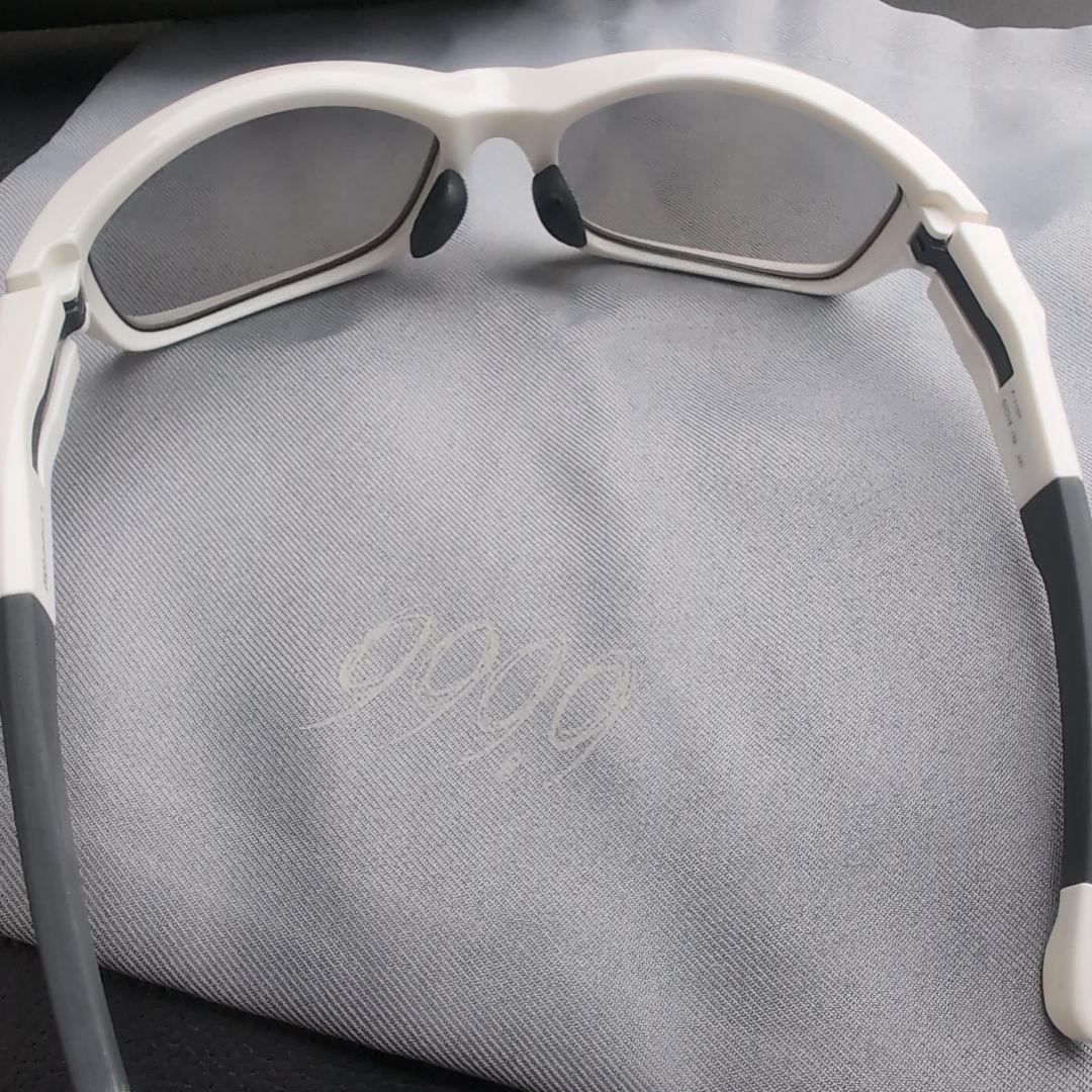 9999 platinum スポーツサングラスホワイト