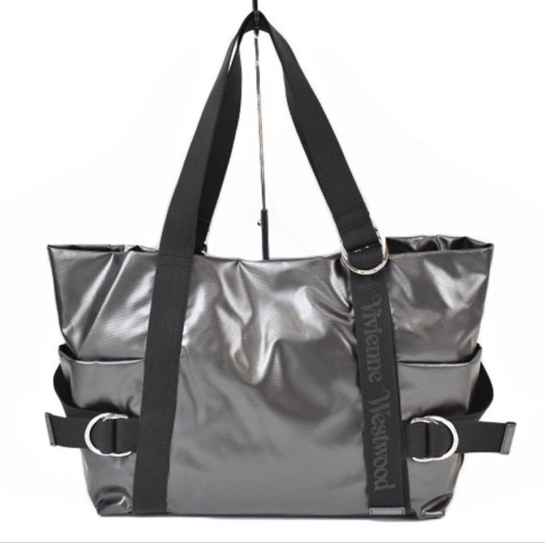 Vivienne Westwood メタリックユーティリティ トートバッグ