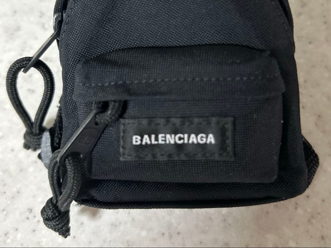 BALENCIAGA バレンシアガ　リュック型キーホルダー