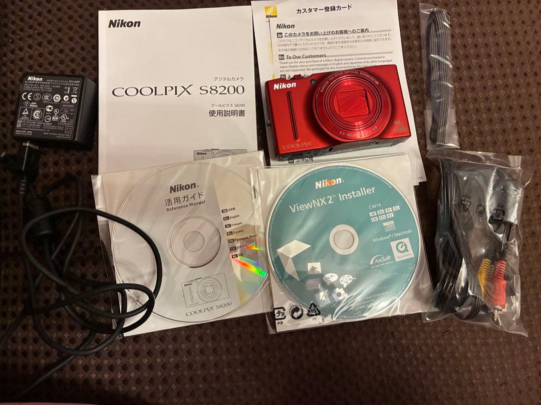 ニコン coolpix s8200 コンパクトデジタルカメラ　デジカメ　動作確認
