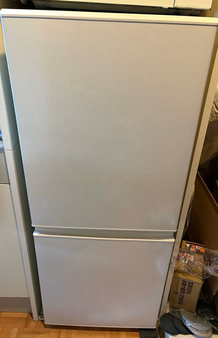 2ドア冷蔵庫・冷凍庫 無印良品　MJ-R13B オフホワイト