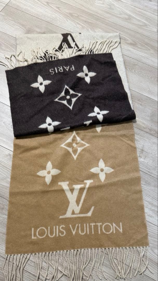 【お買い得◎】ルイヴィトン　マフラー・レイキャビック