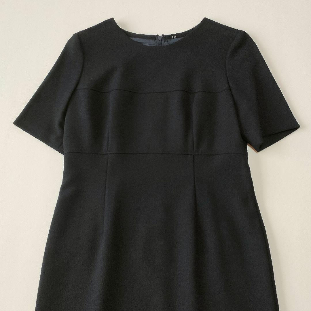 東京イギン　高級フォーマルジャケットワンピースセット　ネイビー　お受験